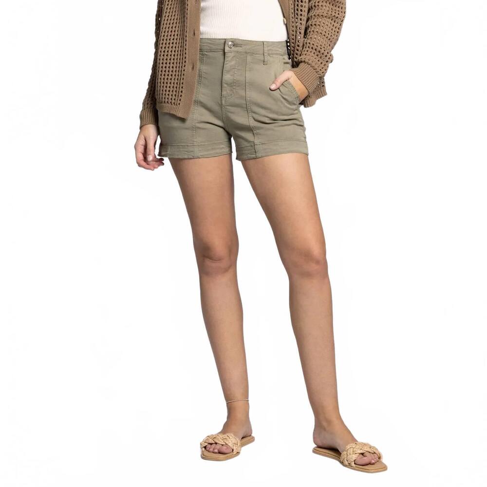 NEW THREAD & SUPPLY women's loretta shorts in sage